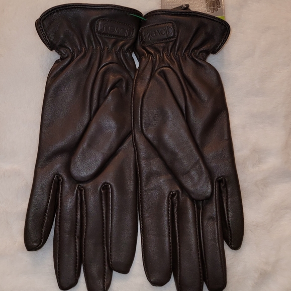 Glove.ly Genuine Leather Cashmere-Lined Touchscreen Gloves New With Tag - Picture 10 of 14
